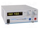 Power supply: programmable laboratory; Ch: 1; 1÷16VDC; 0÷40A; 640W PEAKTECH