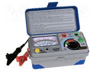 Meter: insulation resistance; analogue; VAC: 0÷600V; ±3%; 1.3mA PEAKTECH