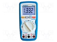 Digital multimeter; LCD; 3,83 digit (6000); VAC: 6V,60V,600V,1kV PEAKTECH