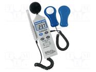 Meter: environmental conditions; LCD; 3,5 digit; 20/200/2k/20klx PEAKTECH