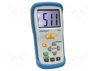 Meter: temperature; digital; LCD; 3,5 digit (1999); -50÷1300°C PEAKTECH