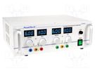 Power supply: laboratory; AC/DC,adjustable,multi-channel; 0÷6A PEAKTECH