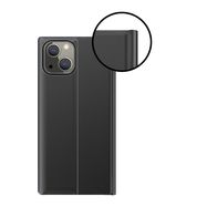 Sleep Case Bookcase Type Case with Smart Window for iPhone 13 mini blue, Hurtel