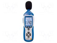 Meter: sound level; LCD 4,3"; 4 digit; 480x272; 31.5÷8000Hz PEAKTECH