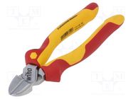 Pliers; side,cutting; steel; 180mm; 1kVAC; Professional electric WIHA