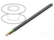 Wire; H07RN-F; 3G4mm2; round; stranded; Cu; rubber; black; 450V,750V LAPP