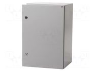 Enclosure: wall mounting; X: 400mm; Y: 600mm; Z: 250mm; SOLID GSX ETI POLAM