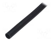 Protective tube; Size: 7; polyamide 6; black; L: 50m; PCL; PMAFLEX PMA