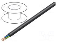 Wire; H07RN-F; 5G16mm2; round; stranded; Cu; rubber; black; Class: 5 LAPP