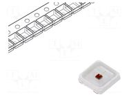 Power LED; 3030; cherry red; 120°; flat; square; 1.8÷2.6VDC ProLight Opto