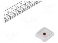 Power LED; 3030; cherry red; 120°; flat; square; 1.8÷2.6VDC ProLight Opto