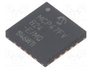 IC: D/A converter; 12bit; Ch: 4; 2.7÷5.5V; VQFN20; -40÷125°C MICROCHIP TECHNOLOGY