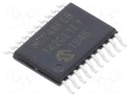 IC: D/A converter; 12bit; Ch: 4; TSSOP20; -40÷125°C; tube MICROCHIP TECHNOLOGY