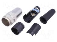 Connector: M16; plug; 680; male; PIN: 2; 150V; unshielded; 7A; IP40 BINDER
