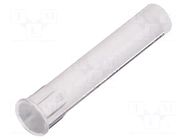 Fiber for LED; Ø5mm; L: 22mm; No.of mod: 1; round; Front: flat MENTOR