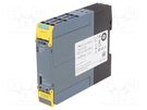 Module: safety relay; 3SK1; 24VAC; 24VDC; for DIN rail mounting SIEMENS