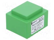 Transformer: encapsulated; 4.5VA; 230VAC; 24V; 188mA; PCB; IP00 BREVE TUFVASSONS