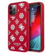 Guess GUHCP12LLSPEWRE iPhone 12 Pro Max 6.7&quot; red/red hard case Peony Collection, Guess
