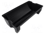 Container: SMD reel stand; ESD; black; 362x188x102mm EUROSTAT GROUP