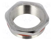 Reduction of threads for glands; Int.thread: PG16; brass; IP68 HUMMEL