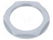 Nut; PG42; polyamide; UL94V-2; 65mm; grey; Thread: PG; with flange LAPP