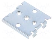 Catch; for fixing rails,mounting plate; spring steel RITTAL