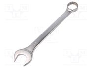 Wrench; combination spanner; 34mm; Overall len: 350mm; tool steel BAHCO