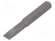 Screwdriver bit; slot; 3.5x0.6mm; Overall len: 28mm; MICRO WIHA