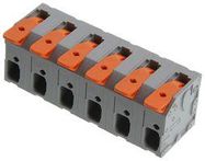 TERMINAL BLOCK, WTB, 6POS, 24-8AWG