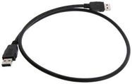 USB CABLE, 3.0 A PLUG-A PLUG, 29.6"