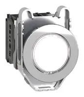 PB SW, SPST-NO/NC, 6A, 120V, WHT, PANEL