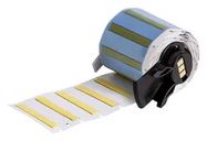 LABEL, HEAT SHRINK, 3.175MMX44.45MM, YLW