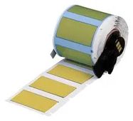 LABEL, HEAT SHRINK, 12.7MMX44.45MM, YLW