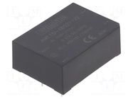 Converter: AC/DC; 15W; Uin: 85÷305VAC,100÷430VDC; Uout: 48VDC; 85% AIMTEC