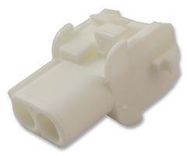CONNECTOR HOUSING, RCPT, 2POS, 6.35MM
