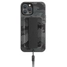 UNIQ etui Heldro iPhone 12 Pro Max 6,7" czarny moro/charcoal camo Antimicrobial, UNIQ