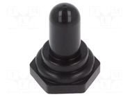 Cap; black C&K