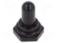 Cap; black C&K