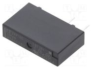 Relay: electromagnetic; SPST-NO; Ucoil: 24VDC; 5A; 5A/250VAC; PCB FUJITSU