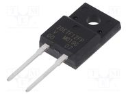 Diode: rectifying; THT; 1.2kV; 20A; tube; Ifsm: 320A; TO220FP; Ir: 6mA VISHAY