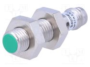 Sensor: inductive; OUT: PNP / NC; 0÷2mm; 10÷30VDC; M8; IP67; 200mA BAUMER
