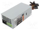 Power supply: computer; TFX; 250W; 3.3/5/12V; Features: fan 8cm AKYGA