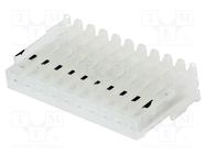 Plug; wire-board; female; PIN: 10; end connector; 2.54mm; IDC; 24AWG PANCON