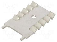 Heatsink: moulded; TO220; natural; L: 4mm; W: 22mm; H: 31.6mm; 29.5K/W ALUTRONIC