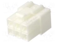 Connector: wire-wire/PCB; plug; female; 600V; PIN: 6; for cable JST