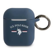 US Polo USACA2SFGV AirPods 1/2 case navy/navy, U.S. Polo Assn.