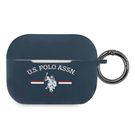 US Polo USACAPSFGV AirPods Pro case navy/navy, U.S. Polo Assn.