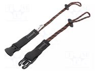 Tether; for working at height; 0.6m; max.1kg BAHCO