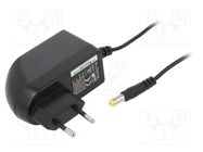 Power supply: switched-mode; mains,plug; 18VDC; 1.33A; 24W; 81.39% SUNNY