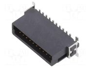 Connector: PCB to PCB; socket; male; PIN: 20; vertical; 1.2A; SMT ADAM TECH
